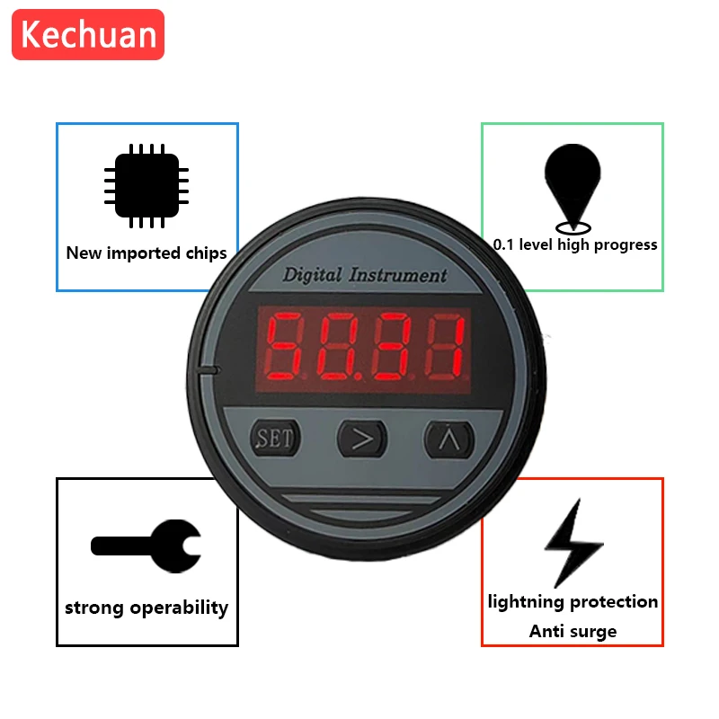 2088 Intelligent Digital Display Head Pressure Transmitter Circuit Board 4-20mA Hammer Head Special Temperature Transmitter sensor module pressure sensor module