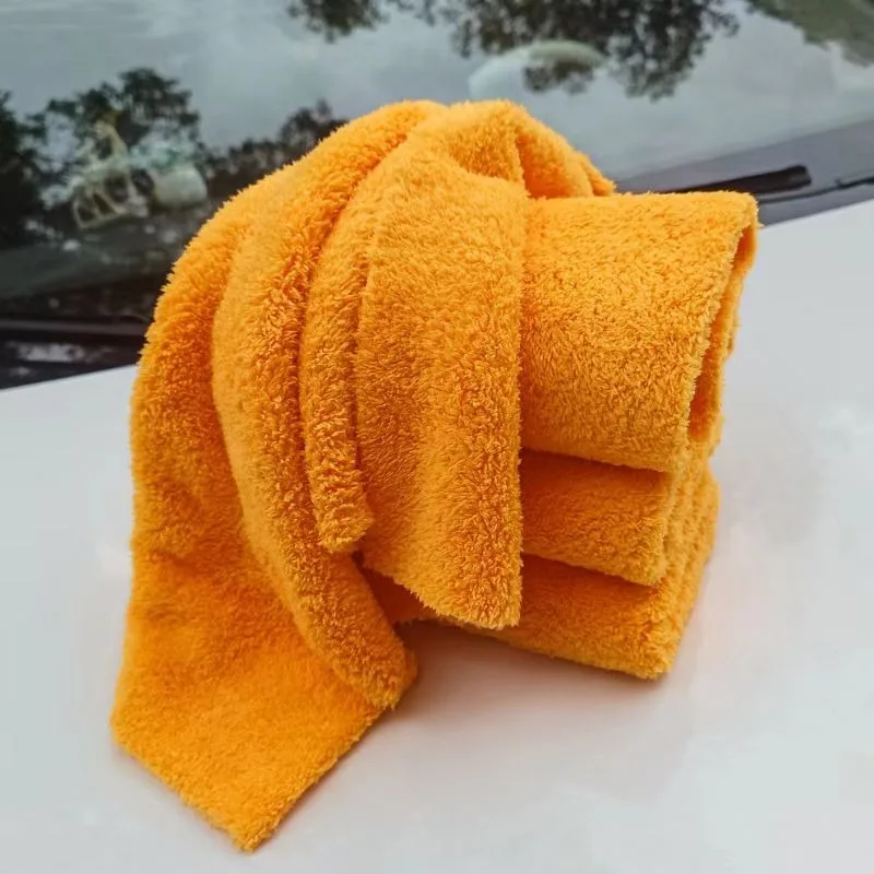 Microfiber Towel 600GSM Car Washing Cloth 40x40cm Scratch-Free Drying For Car Detailing Cleaning