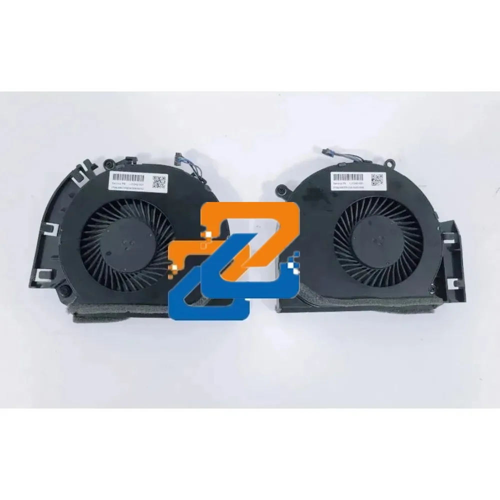 HP ZBook 17 G5 G6 쿨러 라디에이터 팬용 노트북 CPU GPU 냉각 팬 L31242-001 L31243-001