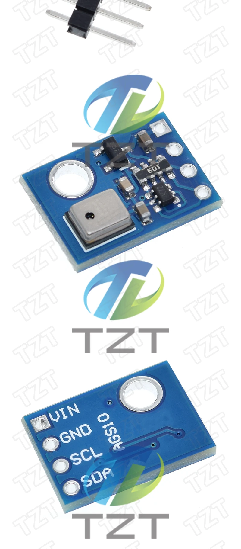 TZT 1/3PCS AGS10 TVOC Luftqualität Gas Erkennung Modul I2C Ersetzt AGS02MA Für Arduino – Detail 5