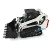 US Stock LESU 1/14 Crawler Skid-Steer Aoue LT5 Metal RC Hydraulic Loader RTR Model Lights Outdoor Toys THZH1208-SMT10 3