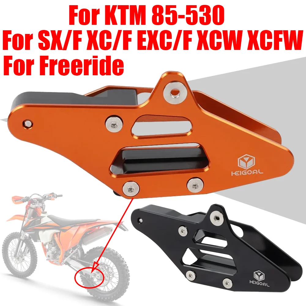 

Motorcycle Chain Guide Guard For KTM 85 125 150 200 250 300 350 400 450 500 530 SX SXF XC XCF EXC F XCW XCF-W TPI Accessories