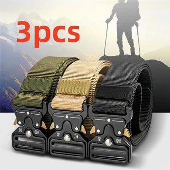 3 men's and women's sports belts, casual and fashionable outdoor belts, perfect for outdoor training, adventure activities, gift