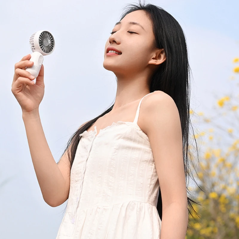 Mini Portable Fan 1PC USB Charging 3-speed Handheld Fan for Men and Women Office Outdoor Travel Camping