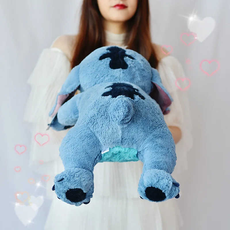 Disney Store-animales de peluche grandes de Lilo y Stitch, juguetes de  almohada con Anime para dormir, muñecas para niñas, regalo de cumpleaños  para niños, 60cm - AliExpress