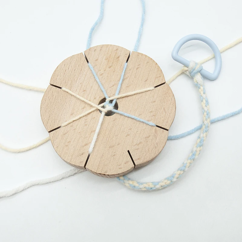 Knitting Bracelets Artifact Disk Knitting Tools Rope Knitting Tool Manual Diy Material Tools Rope Knitting Accessories 2024 New