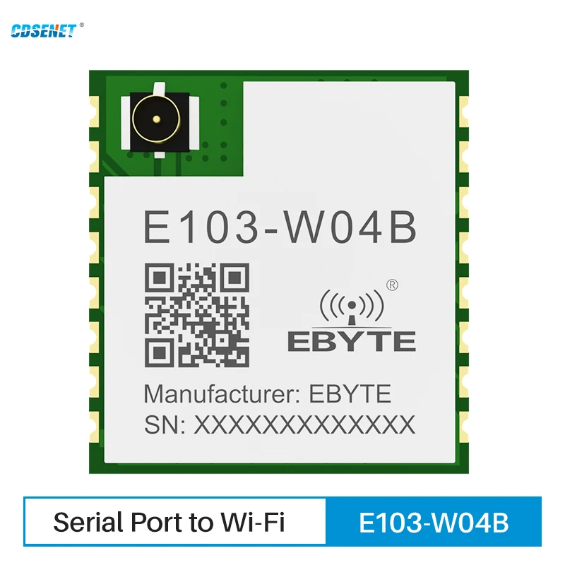 직렬 포트-와이파이 UART 모듈, Modbus IoT 게이트웨이 E103-W04B, TCP UDP, MQTT, HTTP, 20dBm, 90m 장거리, PCB 안테나 CDSENT
