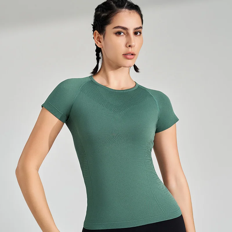 Women's Sports T-Shirt Short Sleeve Tops sports t shirt sports shirt yoga top yoga shirt Quick Dry Breathable Jogging Gym Yoga Clothing