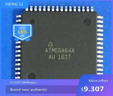

100% NEW Free shipping ATMEGA64A-AU ATMEGA64-16AU ATMEGA64A-AUR ATMEGA64L-8AU