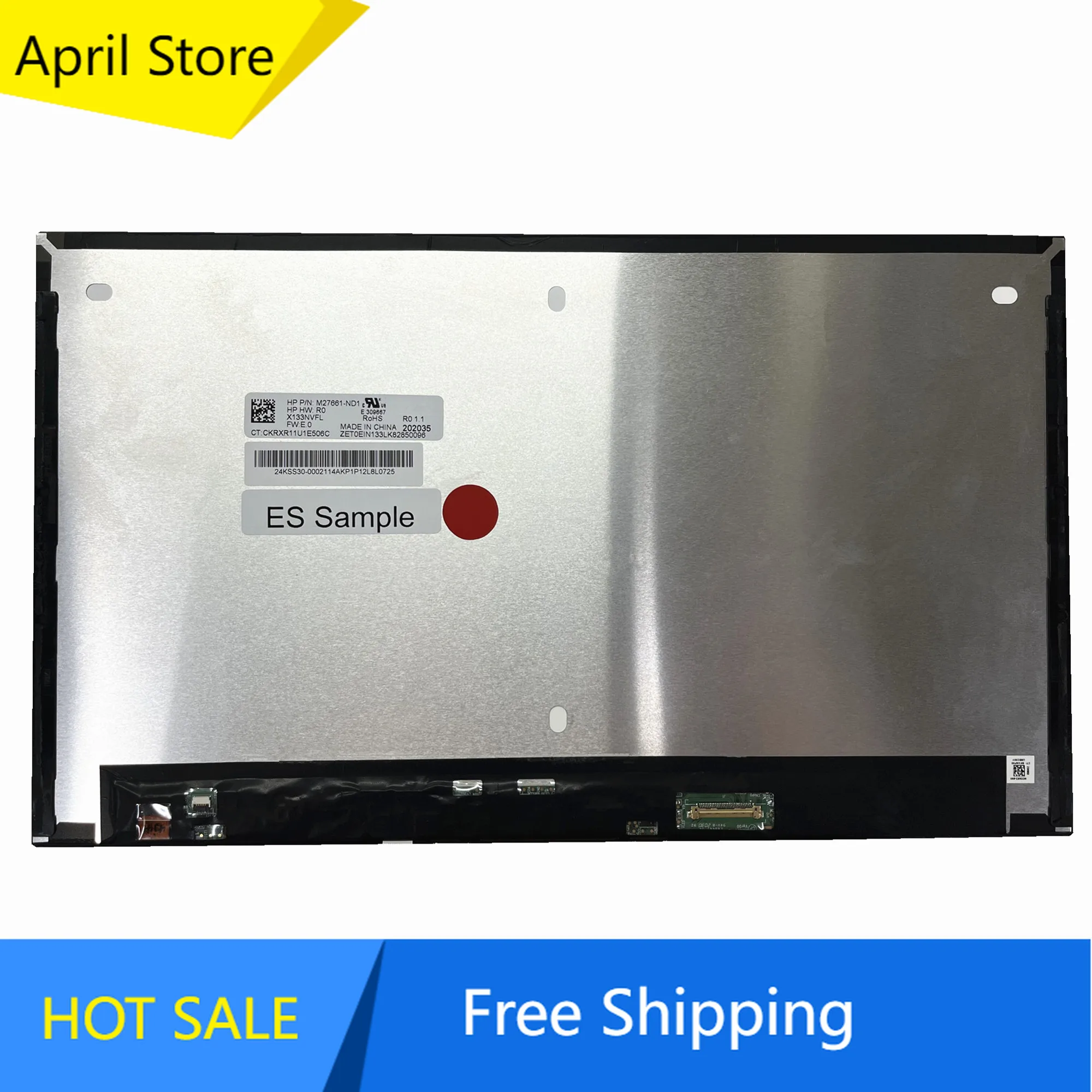 

X133NVFL R0 13,3 ''ЖК-экран для ноутбука, панель EDP, 30 контактов, M27661-ND1 No-touch