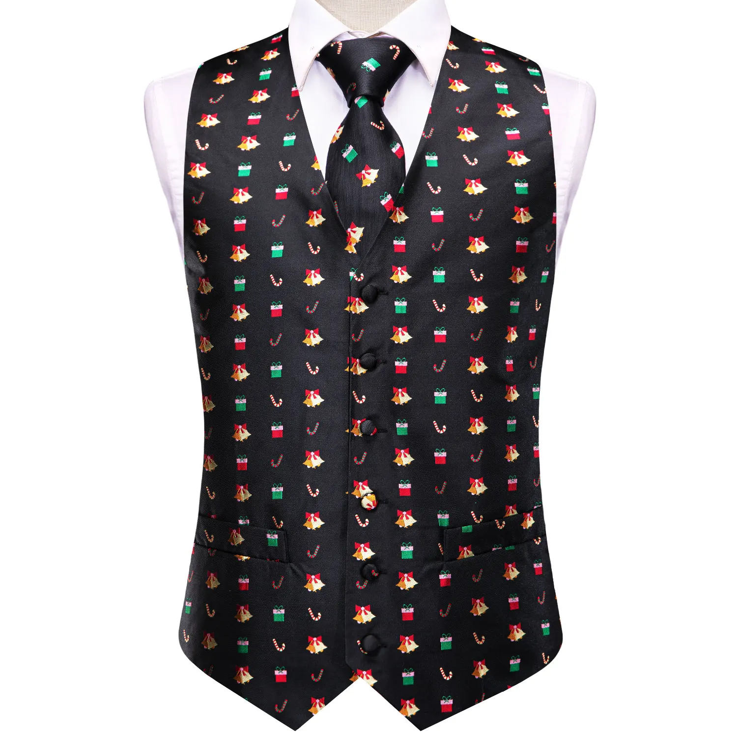 Рисунок 4 - Деловая черная шелковая мужская