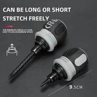 Mini Ratchet Precision Screwdriver Magnetic 13 In 1 Telescopic Labor-Saving Hand Tool Phillips Slotted Dual-purpose Head 2