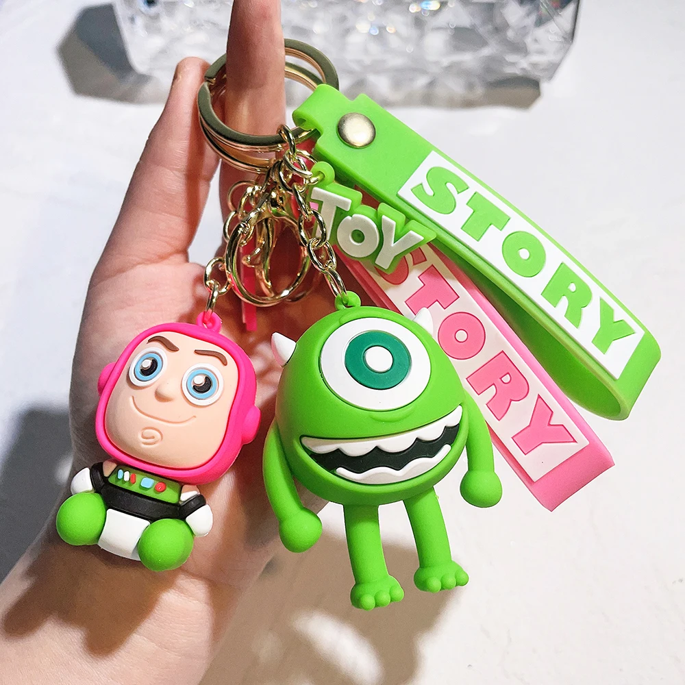Cartoon Toy Story Keychain Cute Three Eyes Mr. Potato Head Keyring