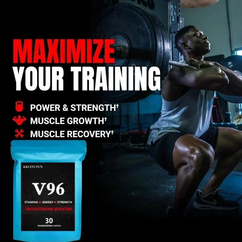 V96 Strongest Testosterone Booster-Increase Strength Stamina Energy-Endurance Test Booster Muscle Growth testosterone booster