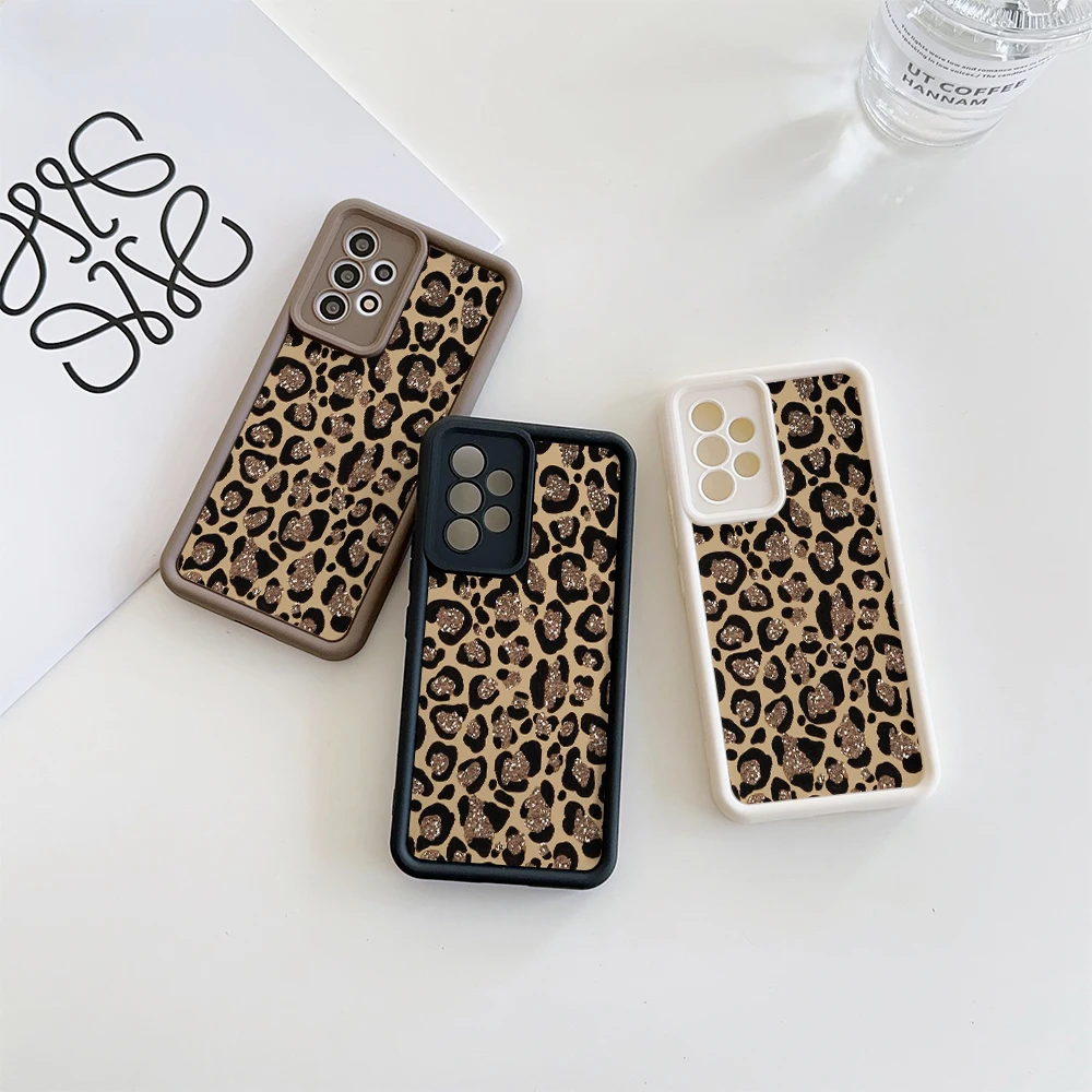 Vintage Brown Leopard Print Phone Case