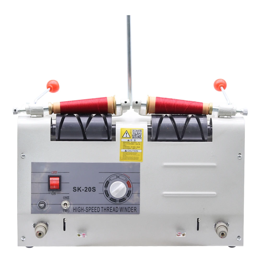 BT20S 220V Double-Head Wire Splitter Winding Rewinder Sewing Thread Embroidery Thread Splitter Multi-Function Wire