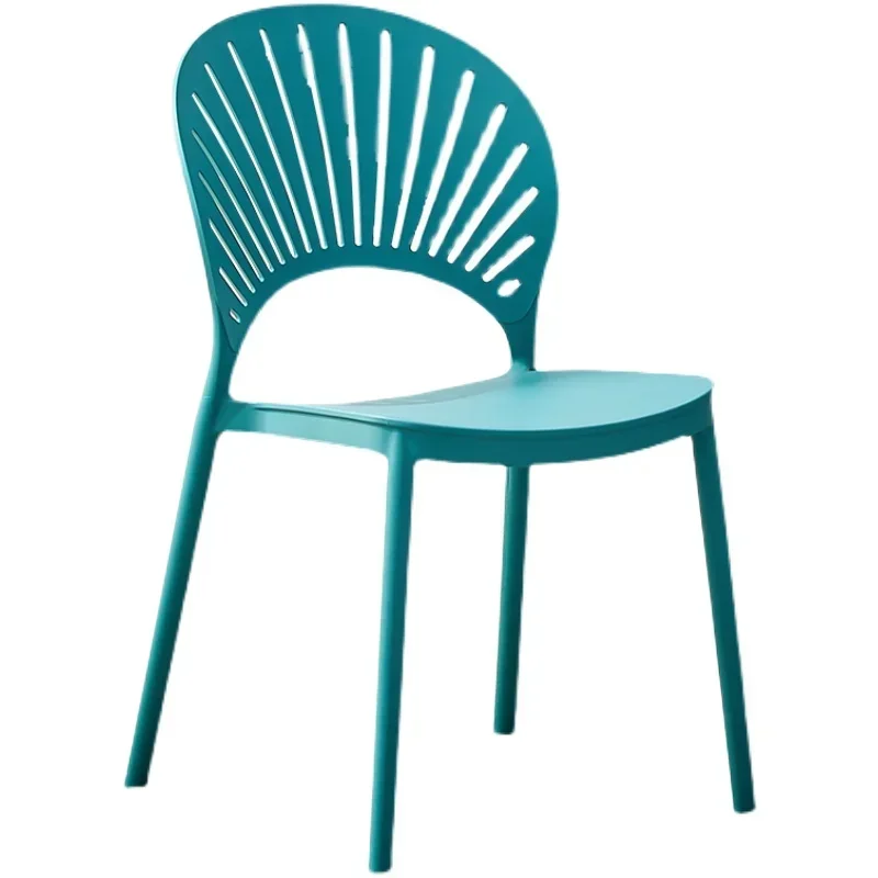 

European Ultralight Dining Chairs Modern Plastic Beautiful Home Dining Chairs Luxury Kitchen