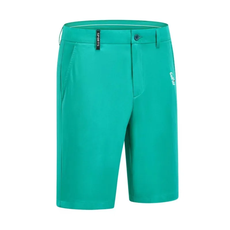 Cal&ccedil;&otilde;es De Golfe Men's Summer Thin Straight Breathable Quick-Drying Non-Ironing Sports Comfortable Golf Shorts