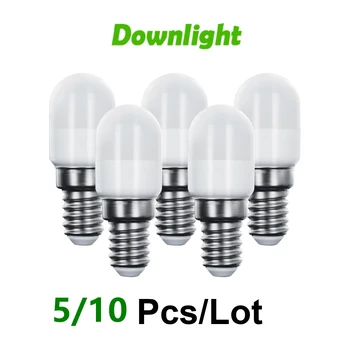 5/10pcs 2022 패션 특별 제공 침실 Lampara 미니 Led 3000K/4000K/6000k E14 1.5w 220v Smd 2835 냉장고 램프