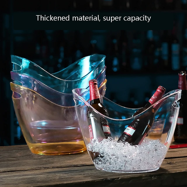 Clear Extra Large Ice Bucket