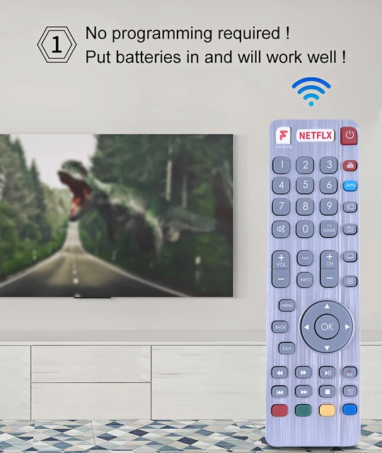 Telecomando Originale Sharp TV Telecomando Originale Sharp Aquos SHW/RMC/0121 - Ricambio Per TV Sharp LCD E LED Microfono Archetto Wireless - Foto 2