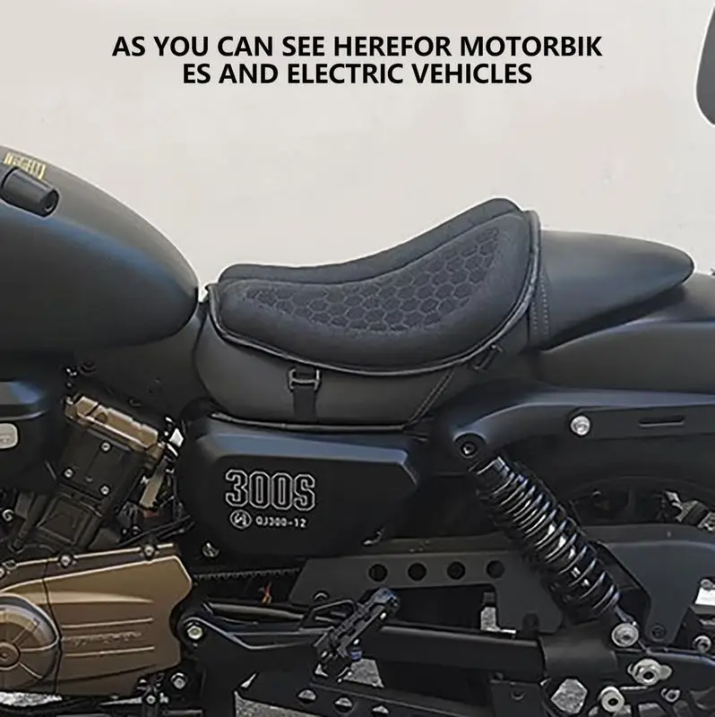 Motorcycle Seat Air Cushion Universal Inflatable 3D Blow Air Cushion