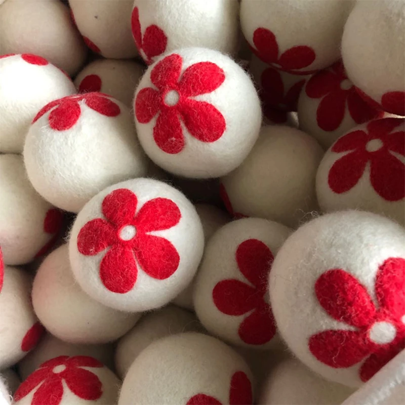 1 pc 7cm Wool Dryer Balls Reusable Softener Laundry Laundry Ball Home Washing Balls Wool Dryer Washing Machine accessories