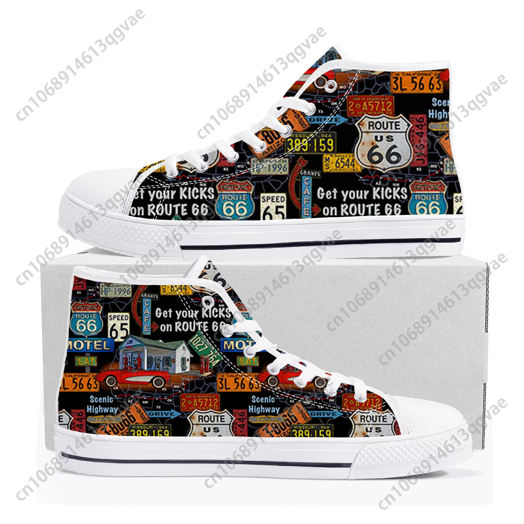 Dragon Pattern Design High Top High Quality Sneakers Mens Womens Teenager Canvas Sneaker Casual Couple Shoes Custom Made Shoe