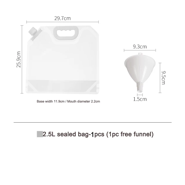 1PCS2.5 and 1 funnel