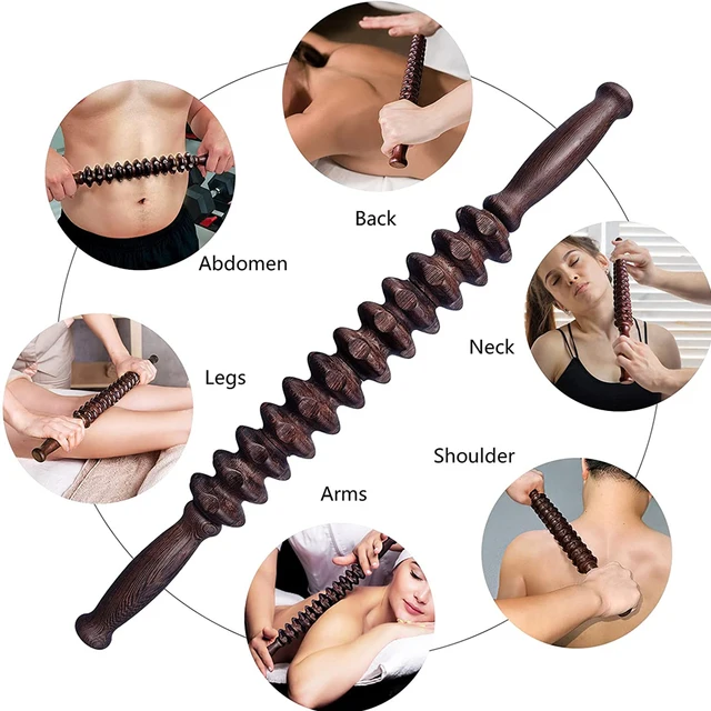 YQQGD Wooden Exercise Rollers