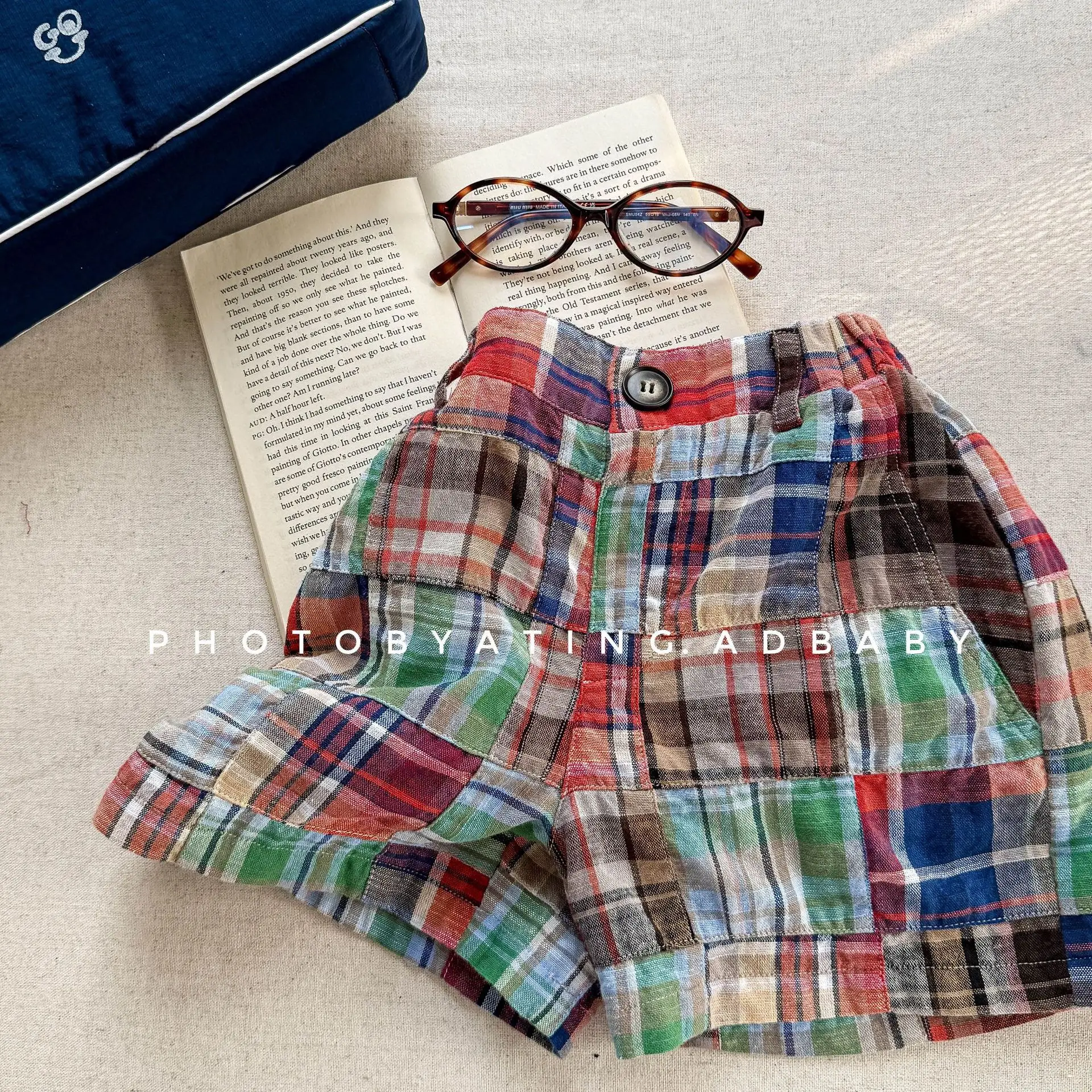 6121 Children's Clothes Summer New Fashionable Stitching Shorts 1-7Year Girls and Boys Pants