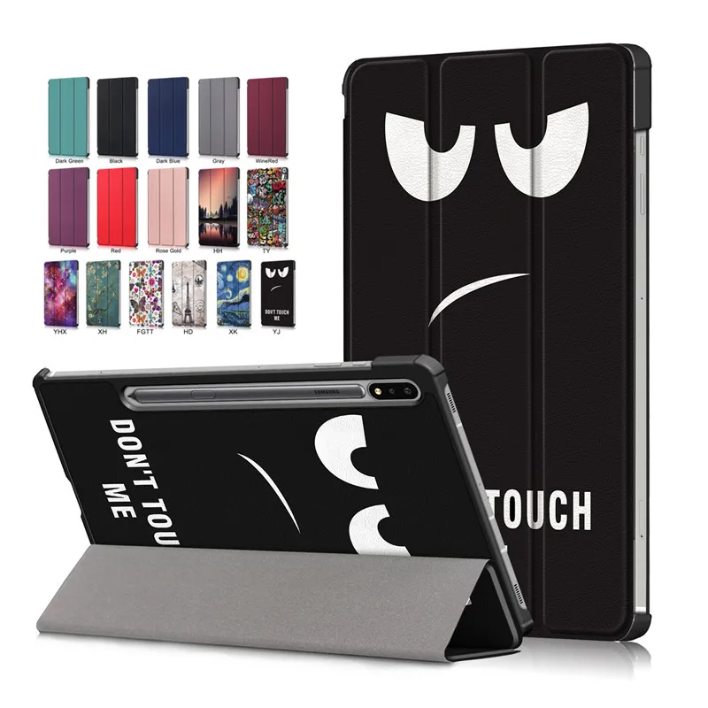 Coque Per Samsung Galaxy Tab S7 S8 Plus Fe Custodia 12.4 Pollici Pu Custodia In Pelle Smart Folio Per Samsung Tab S7 Fe S7 S8 Plus Tablet
