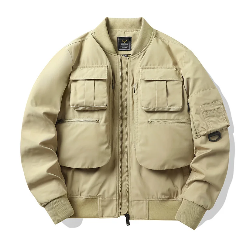 Bomber Jackets For Mens Clothes Teenagers Winter Men's Sweat-shirt Down Light Coat Sports Sweat-shirts Hooded Knitted Cold Parka