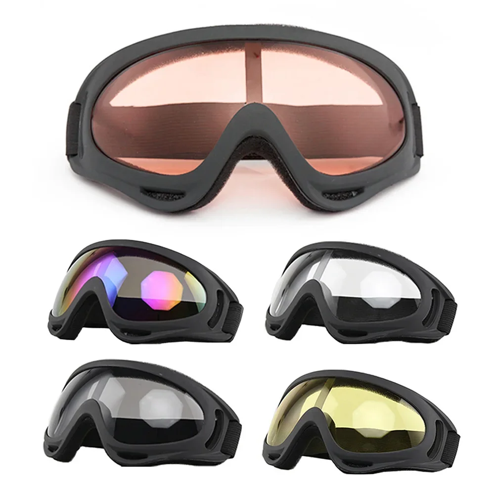 1Pc Professional Dirt Bike Goggles Helmets Outdoor Cycling Glasses Moto Skiing Windproof Sandproof UV Protection Sunglasses