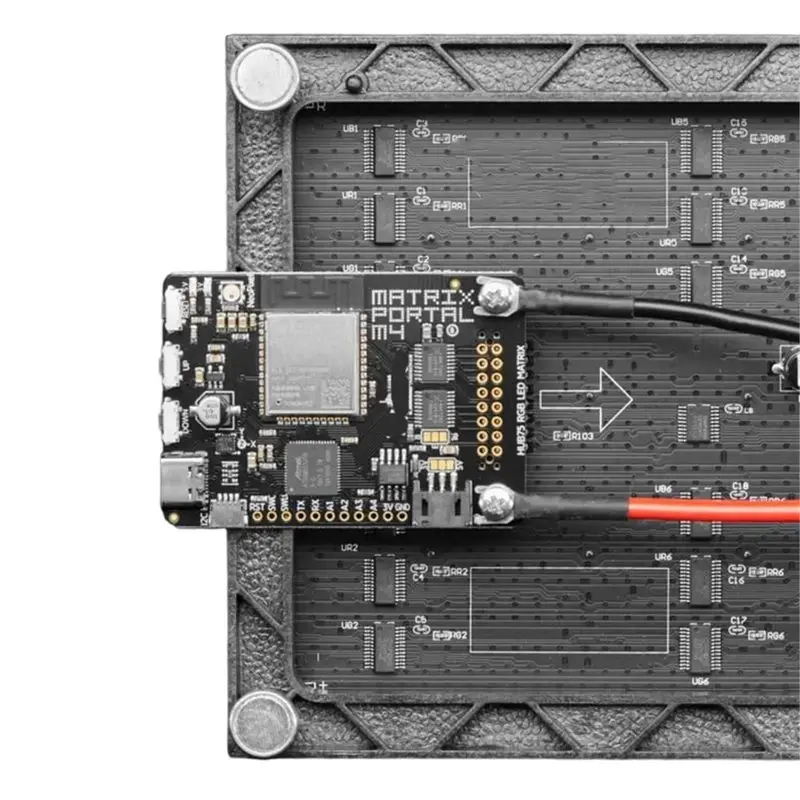 HUB75 RGB LED 도트 매트릭스 패널 스크린 드라이버 보드용 ESP32 매트릭스 포털용 Wi-Fi