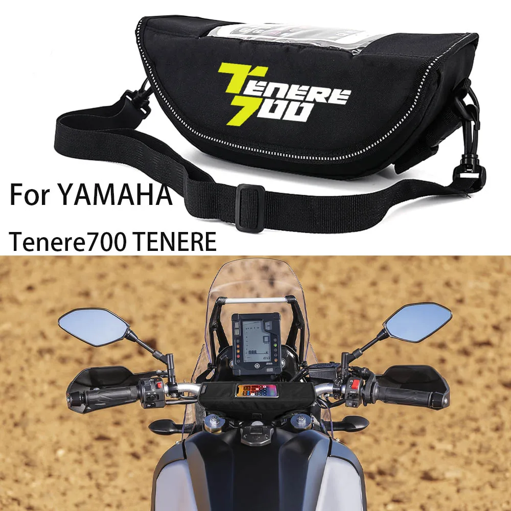 

For YAMAHA Tenere700 TENERE Motorcycle accessory Waterproof And Dustproof Handlebar Storage Bag navigation bag