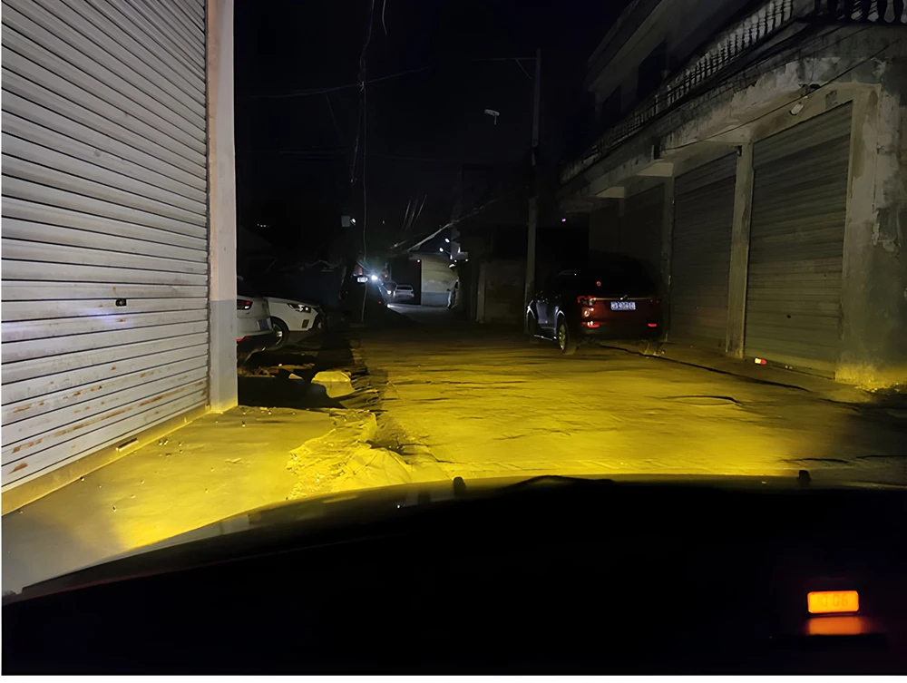 For Saturn Vue 2008 2009 2010 Upgrade Led Fog Light Assembly 40W Car PTF DRL Daytime Running Driving Lamp White / Yellow Pair detail image 9