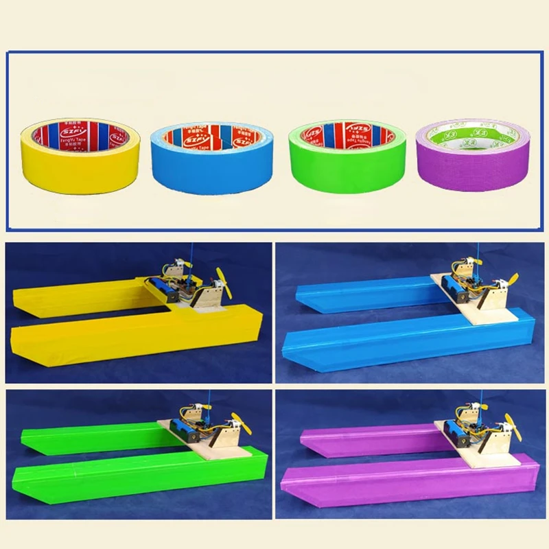 RC Boat Diy Wind Powered Boat Model Kit with Self-made Fish Finder Bait Hit Nest Boat Trailer Rescue Boat 5