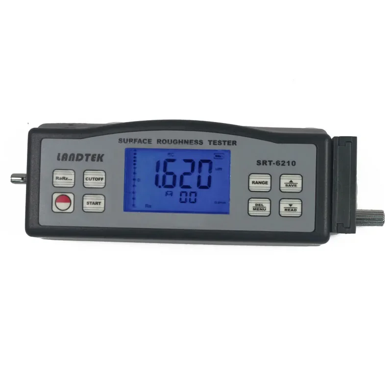 SRT6210 Surface Roughness Tester SRT6210 (Ra/Rz/Rq/Rt, Data Memory, 5um Pin) Digital Profilometer Roughness Gauge