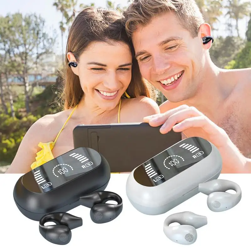 Ear Clip Bone Conduction Headphones Wireless Bone Conduction Open S3