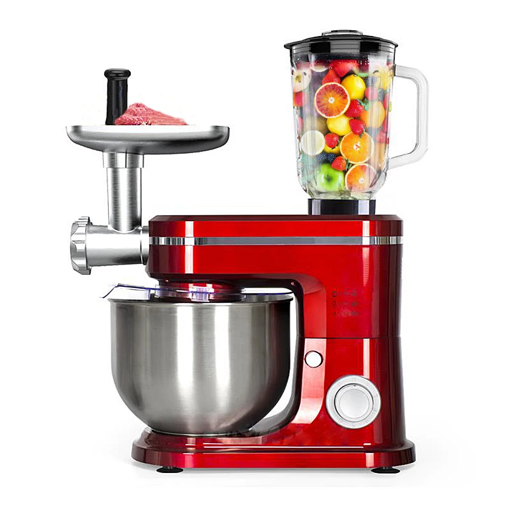 

New Design 3 in 1 Multi Mixer Multifunctional Metal Juicer Blender and Plastic Housing Kitchen Stand Mixer