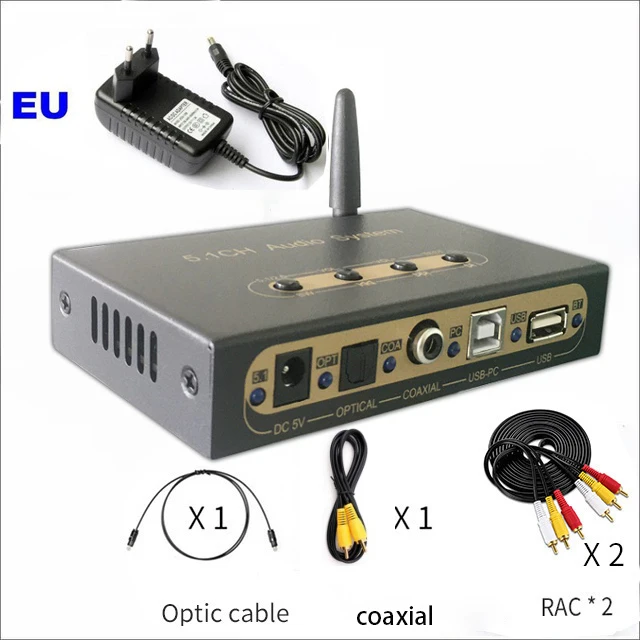 HDMI DTS 5.1 dekoder d?wi?ku Bluetooth 5.0 odbiornik Palestine