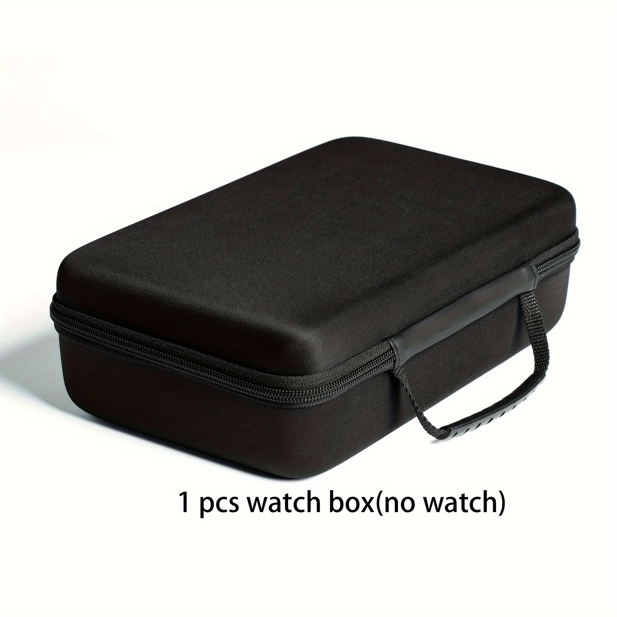 8 slots watch box, watch storage organizer,hardshell watch travel case, hold 8pcs,men Women's watches,with foam padding,handle