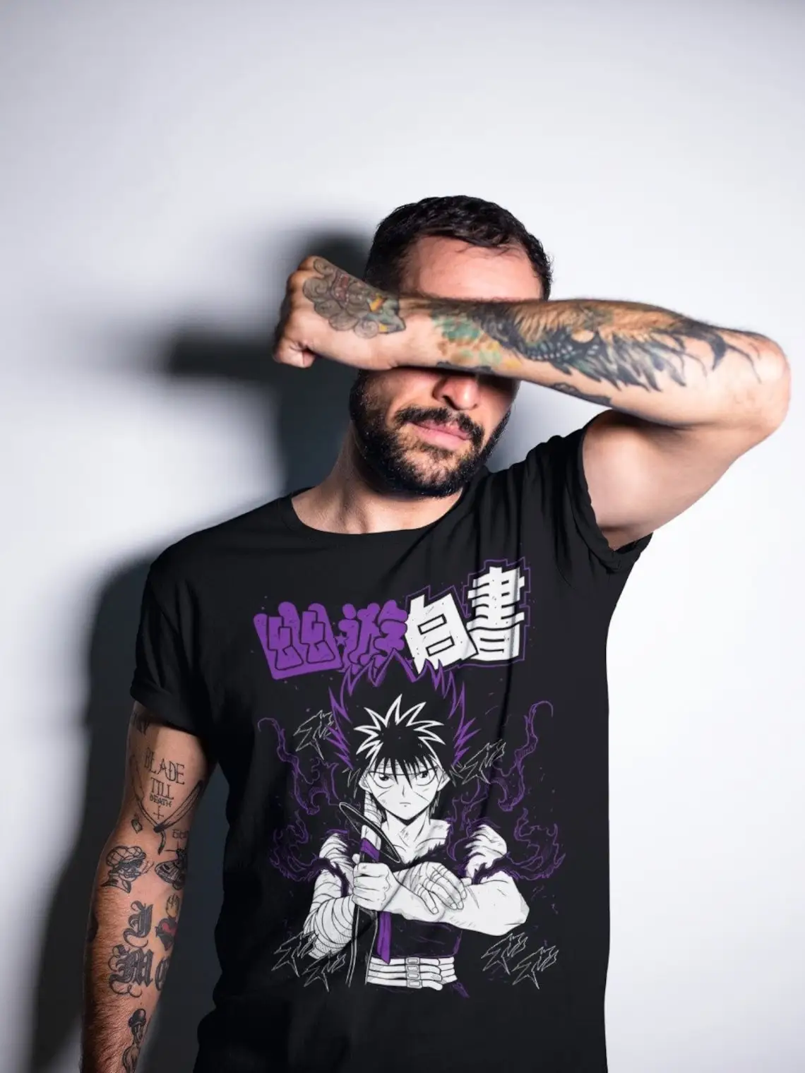 Футболки YYH унисекс, футболки стандартного кроя с вырезом лодочкой для взрослых, хлопковые мужские топы с принтом, мужская одежда