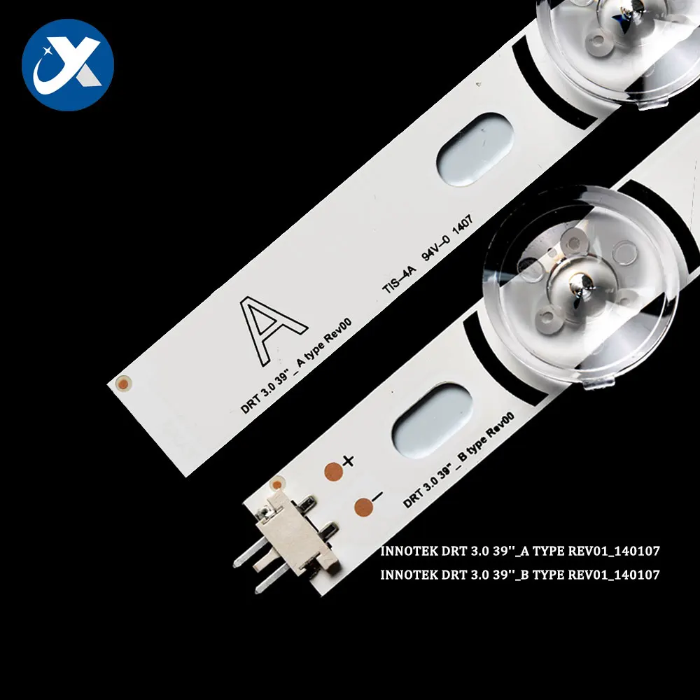 

4Pairs/set 39inch LED Backlight Strip for LIG 8led 6V 2W 39LB5610 39LB561V 39LB5800 39LB561F 39LB5700 39LB650V 39LB5700 390HVJ01