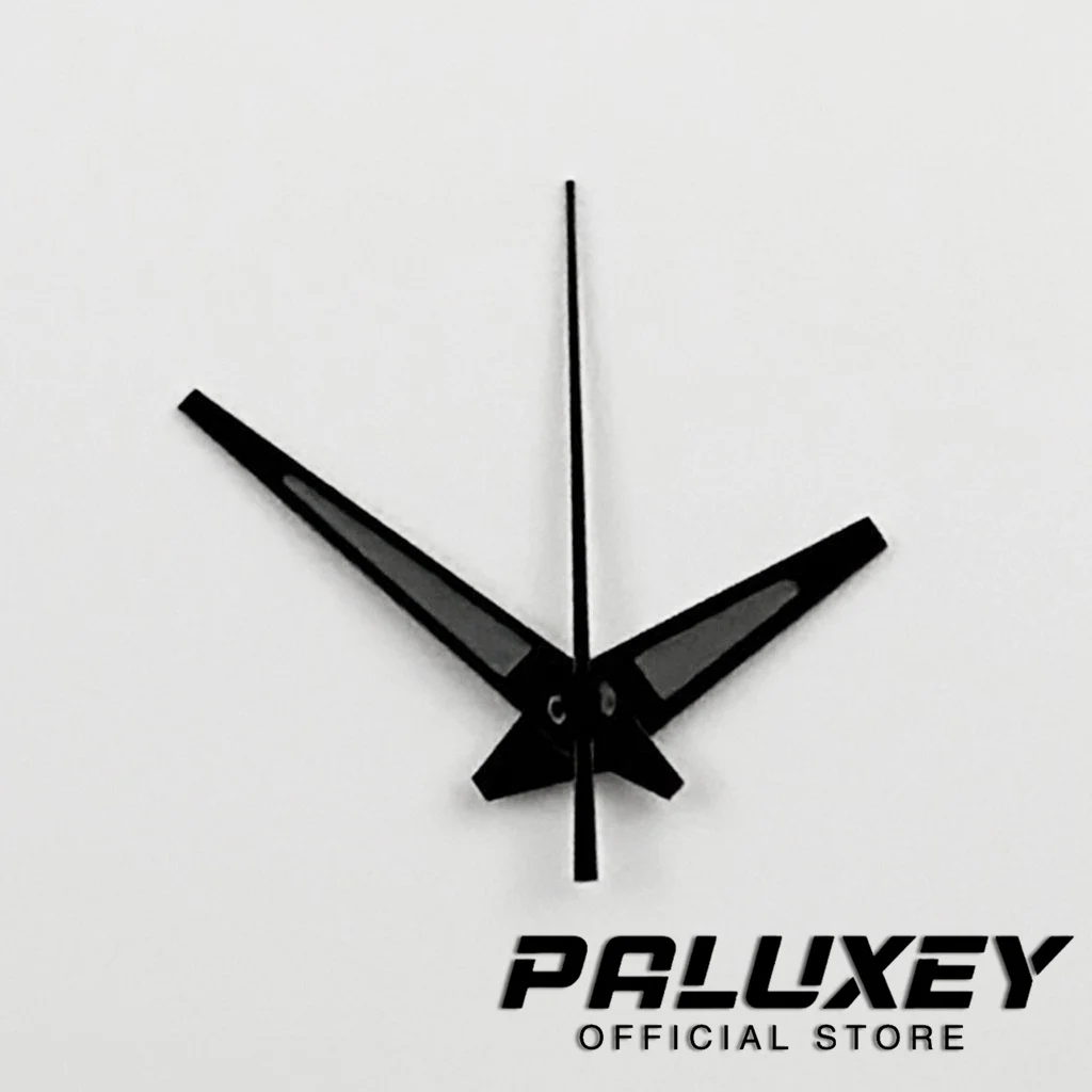 Black and Gray Silver Rose Gold Hands with Green Luminous - Watch Accessory