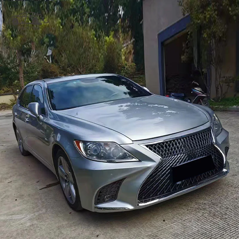 FULI Auto part PP Material Front bumper grille For lexus LS600H Ls460 2006-2012 New F sport Style facelifts car bumpers
