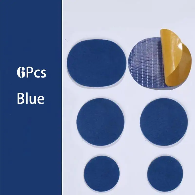 Shoe Patches for Holes Anti-Wear Adhesive Toe Hole Repair Patches Footwear Repair Supplies for Sneakers Cloth Shoes Belts High