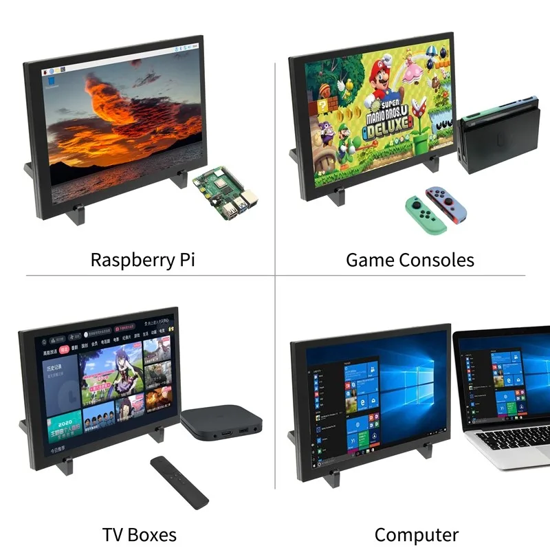 10.1 ġ ġ  IPS HD 뷮  ȭ HDMI,  /PC ǻ/ ְܼ ȣȯ 