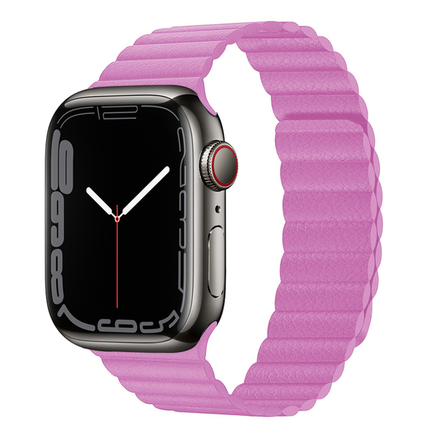 loop for Apple Watch band 44mm 40mm 41mm 45mm 38mm 42mm Magnetic wristband bracelet correa iWatch series 5 4 3 2 SE 6 7